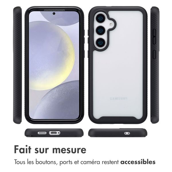 imoshion Coque 360° Full Protective Samsung Galaxy S25 Plus - Noir