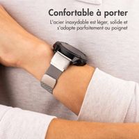 imoshion Bracelet QuickFit® Milanais  - Connexion Garmin 20 mm - Taille L/XL - Argent