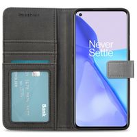 imoshion Étui de téléphone portefeuille Luxe OnePlus 9 - Gris