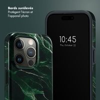 Selencia Coque arrière Vivid Apple iPhone 15 Pro - Chic Marble Quartz