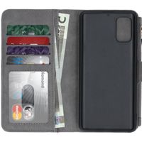 Porte-monnaie de luxe Samsung Galaxy A41 - Gris