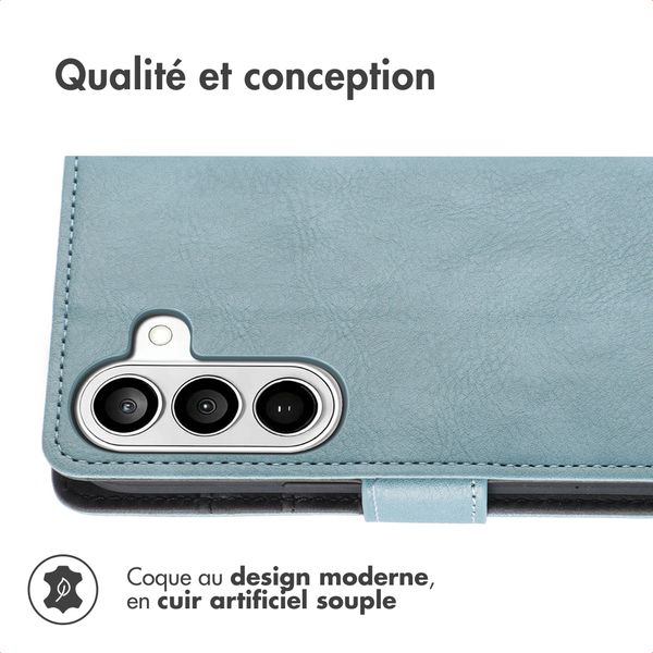 imoshion Étui de télephone portefeuille Samsung Galaxy S26 Plus - Bleu clair