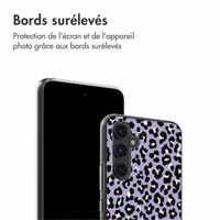 imoshion Coque Design Samsung Galaxy A54 (5G) - Leopard Lilac