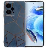 imoshion Coque Design Xiaomi Redmi Note 12 Pro (5G) - Blue Graphic