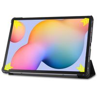 imoshion Coque tablette Trifold Samsung Galaxy Tab S6 Lite / Tab S6 Lite (2022) / Tab S6 Lite (2024) - Gris