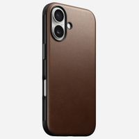 Nomad Coque Modern Leather avec MagSafe Apple iPhone 16 - Marron