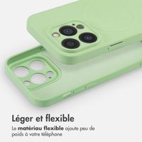 imoshion Coque Couleur avec MagSafe iPhone 14 Pro - Vert