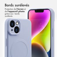 imoshion Coque Couleur avec MagSafe Apple iPhone 14 - Lila