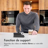 Accezz Étui de téléphone Wallet Samsung Galaxy A52(s) (5G/4G) - Noir