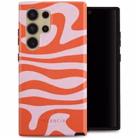 Selencia Coque arrière Vivid Samsung Galaxy S24 Ultra - Dream Swirl Pink