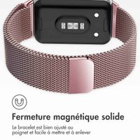 imoshion Bracelet magnétique milanais Samsung Galaxy Fit 3 - Rose