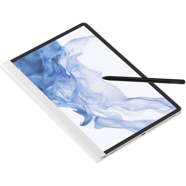 Samsung ﻿Original Note View Cover Galaxy Tab S8 Plus - Blanc