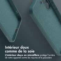imoshion Coque Couleur avec MagSafe Samsung Galaxy S25 - Vert foncé