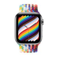Apple Bracelet Solo tressé Apple Watch | 44/45/46/49 mm - Taille 3 - Pride Edition