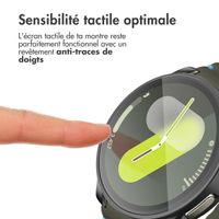 imoshion Coque rigide à couverture complète Samsung Galaxy Watch 7 - 44 mm - Noir