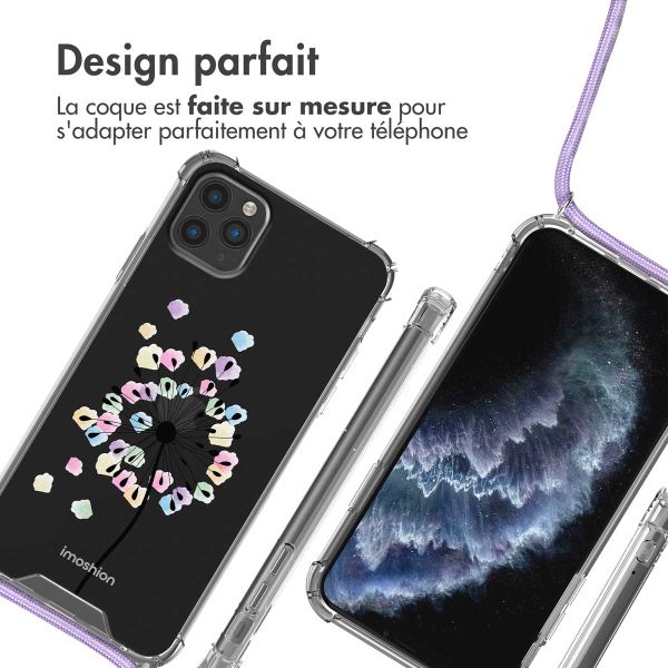 imoshion Coque Design avec cordon Apple iPhone 11 Pro - Sandstone Dandelion