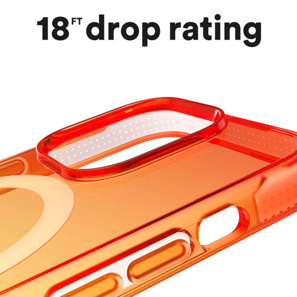 BodyGuardz Coque Ace Pro MagSafe Apple iPhone 15 Pro - Peach Sorbet Ombre