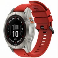 imoshion Bracelet QuickFit® en silicone  - Connexion Garmin 26 mm - Rouge