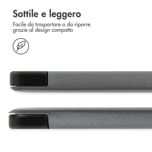 imoshion Coque tablette Trifold Samsung Galaxy Tab S2 9.7 - Gris