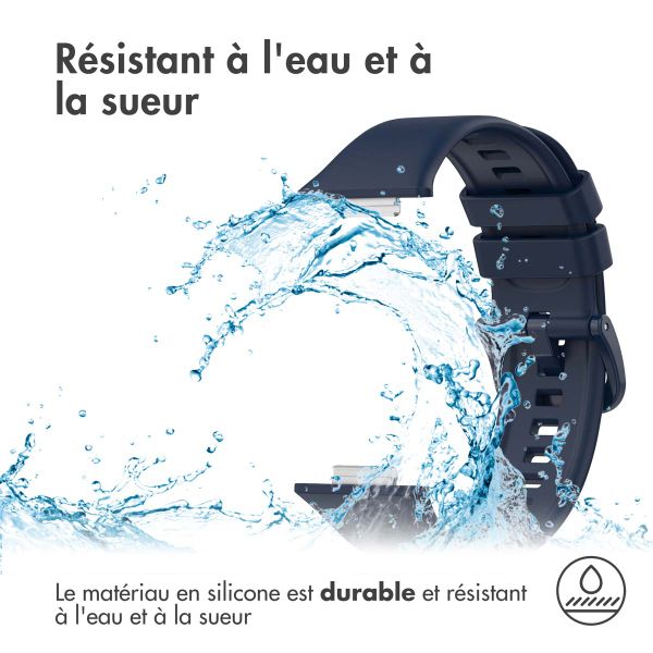 imoshion Bracelet en silicone Huawei Watch Fit 2 - Bleu foncé