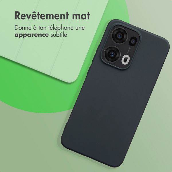 imoshion Coque Couleur Oppo Reno 13 Pro - Noir