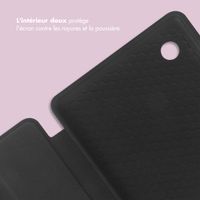 Selencia Étui de liseuse portefeuille Vivid Kobo Clara Colour / Clara BW - Marble Purple