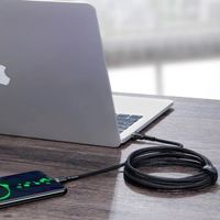 Baseus Cafule Series câble de charge rapide USB-C vers USB-C - 100 Watt - 2 mètres - Noir