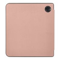 imoshion Étui de liseuse portefeuille Slim Hard Kobo Libra Colour - Rose Doré