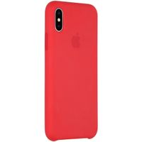 Apple Coque en silicone iPhone X - Rouge