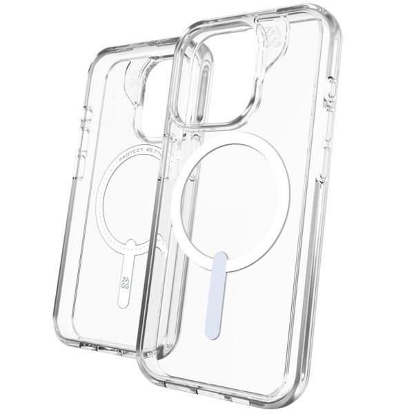 ZAGG Coque Crystal Palace Snap MagSafe Apple iPhone 15 Pro - Transparent