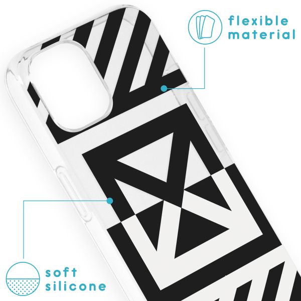 imoshion Coque Design iPhone 13 - Graphic stripes