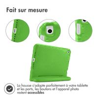 imoshion Coque kidsproof avec poignée Apple iPad 9 (2021) 10.2 pouces / iPad 8 (2020) 10.2 pouces / iPad 7 (2019) 10.2 pouces - Vert