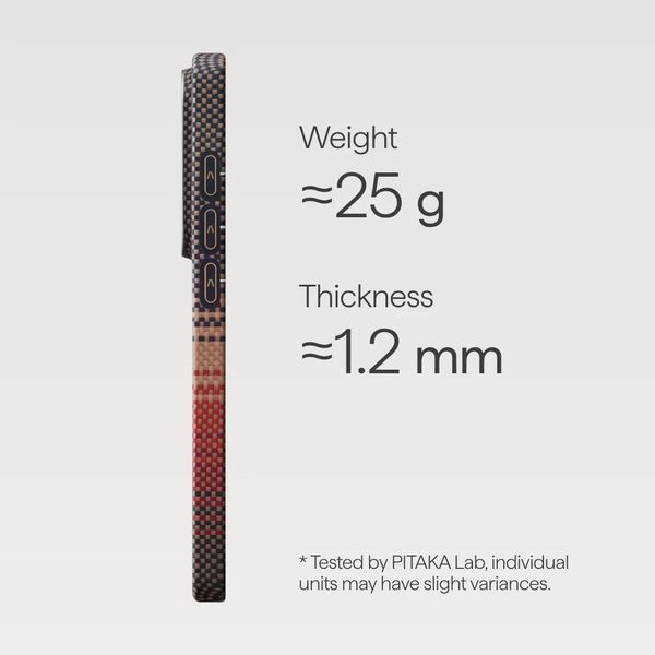 Pitaka Coque Ultra Slim Samsung Galaxy S26 Ultra - Sunset