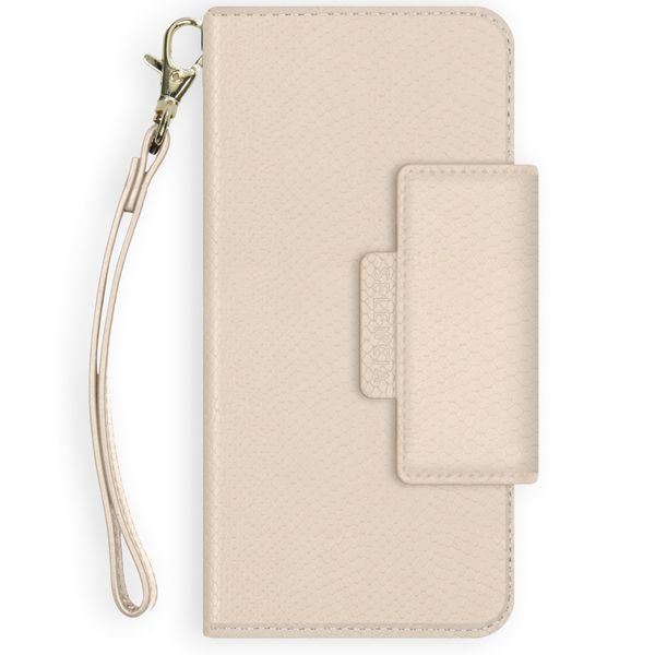 Selencia Etui portefeuille serpent amovible 2-en-1 iPhone 11 - Blanc