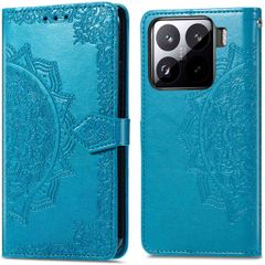 imoshion Etui de téléphone portefeuille Mandala Xiaomi 15 - Turquoise