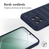 imoshion Coque arrière EasyGrip Xiaomi 14 - Bleu foncé