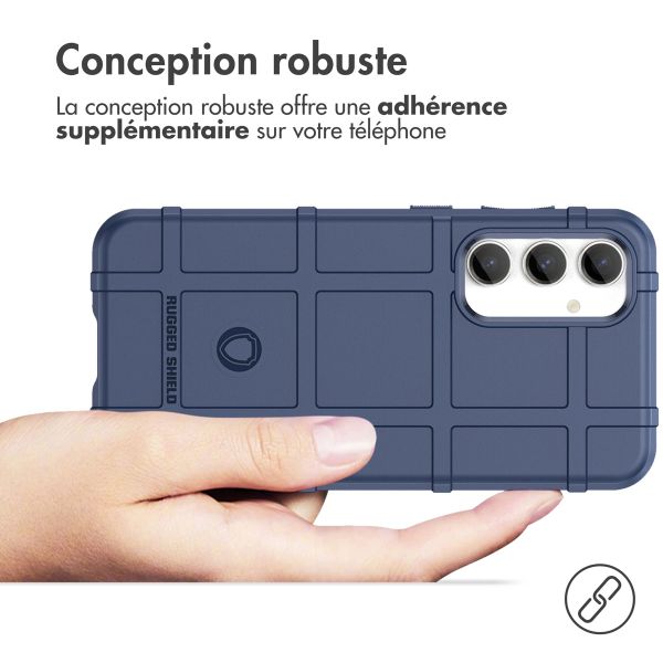 imoshion Coque Arrière Rugged Shield Samsung Galaxy S23 FE - Bleu foncé