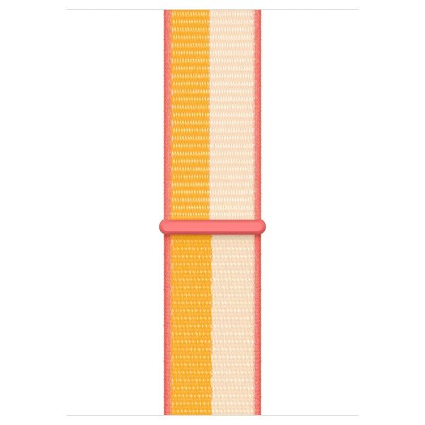 Apple Sport Loop Band Apple Watch Series 1 á 10 / SE / Ultra (2) (44/45/46/49 mm) - Maize/White