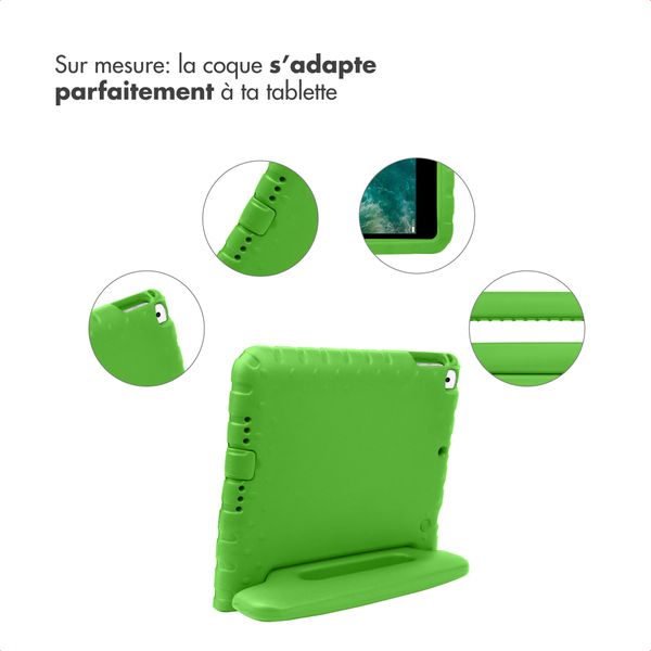 imoshion Coque kidsproof avec poignée Apple iPad 6 (2018) 9.7 pouces / iPad 5 (2017) 9.7 pouces - Vert