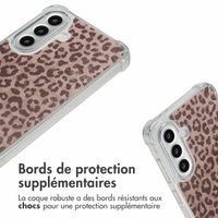 imoshion Coque Design avec cordon Samsung Galaxy A56 - Leopard Mood