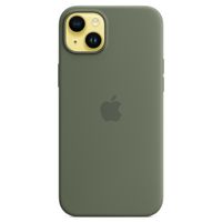 Apple Coque en silicone MagSafe Apple iPhone 14 Plus - Olive