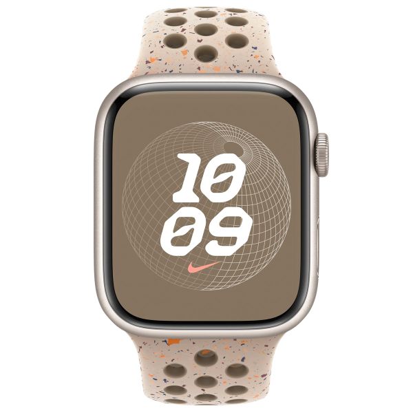 Apple Bracelet Nike Sport Apple Watch Series 1 t/m 11 / SE / Ultra (44/45/46/49 mm) - Taille S/M - Desert Stone