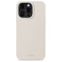 Holdit Coque Silicone Apple iPhone 15 Pro Max - Light Beige