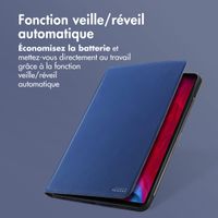 Accezz Coque tablette Classic Apple iPad Pro 11 (2022 / 2021 / 2020 / 2018) - Bleu foncé