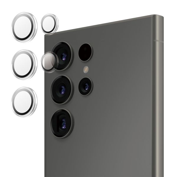 PanzerGlass Protection Caméra Hoops Optic Rings Samsung Galaxy S25 Ultra - Transparent