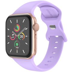 imoshion Bracelet en silicone⁺ Apple Watch Series 1 á 9 / SE (38/40/41 mm) | Series 10 (42 mm) - Lilas - Taille S/M