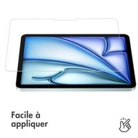 imoshion Protection d'écran en verre trempé Apple iPad Air 11 pouces (2025) M3 / (2024) M2 / iPad 11 (2025) A16 / iPad 10 (2022)
