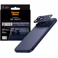 PanzerGlass Fender Protection Caméra iPhone 17 Pro - Deep Blue