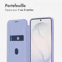 imoshion Bookcase transparente avec MagSafe Samsung Galaxy S26 - Lilas