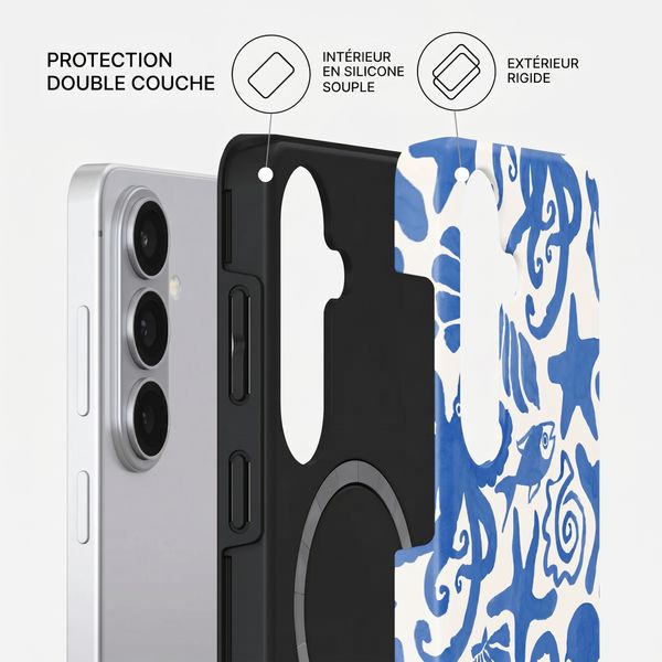 Burga Coque Tough MagSafe Samsung Galaxy S26 - Nera